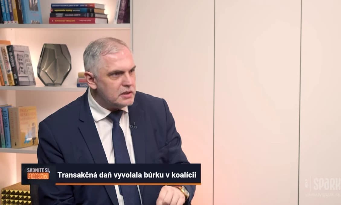 Michelko o transakčnej dani: „Nie je to zrušenie, ale korekcia"