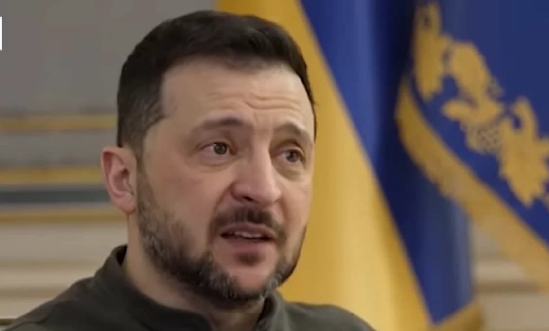 Volodymyr Zelenskyj je v Prahe
