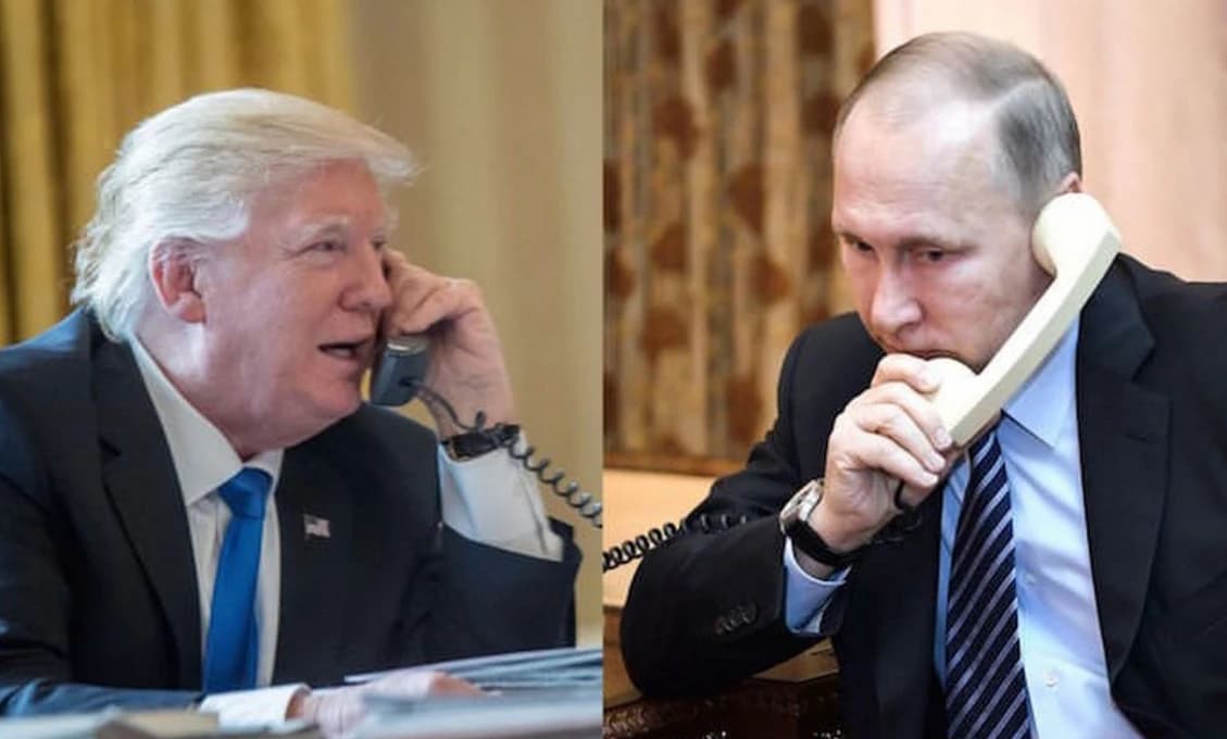 Trump oznámil, že bude v pondelok telefonovať s Putinom