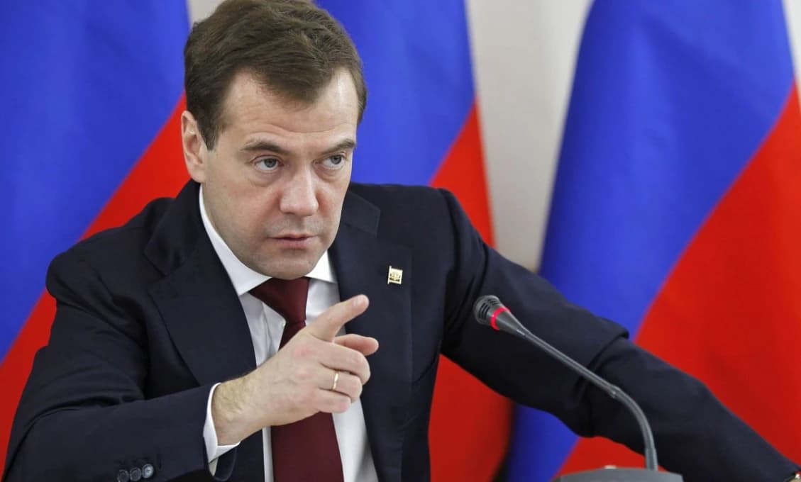 Medvedev prišiel s mapou: TAKTO DOPADNE UKRAJINA!