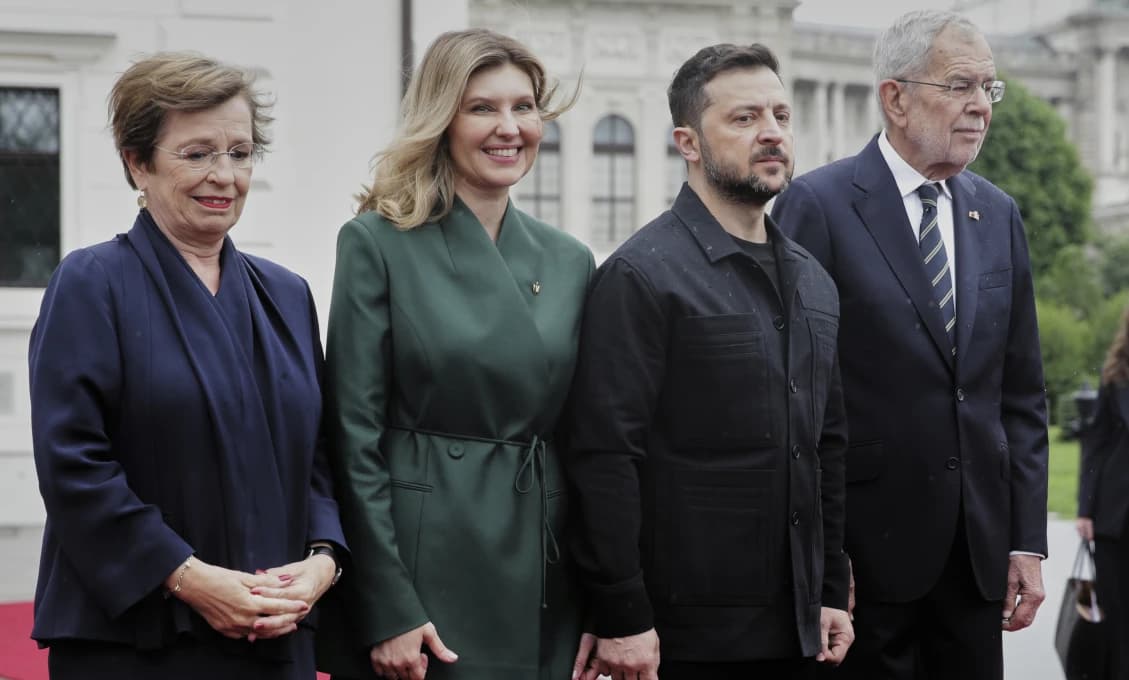 Rakúsko: Do Viedne pricestoval ukrajinský prezident Volodymyr Zelenskyj