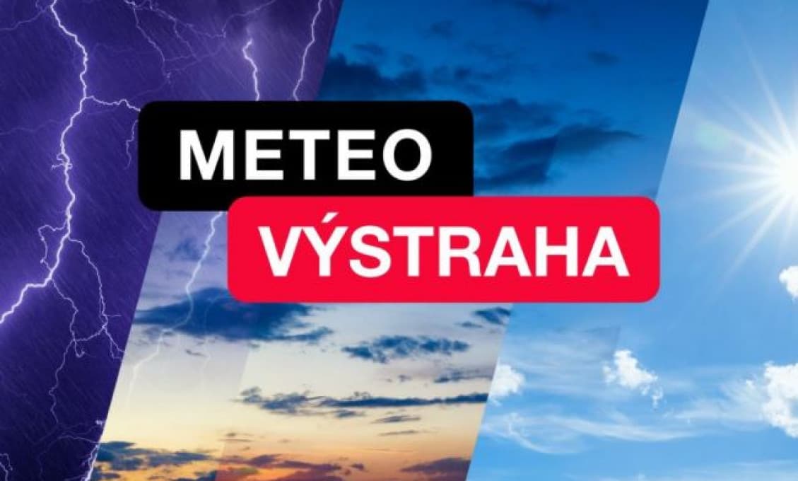 SHMÚ VARUJE! Pripravte sa na poobedie: Búrky, vietor, krúpy