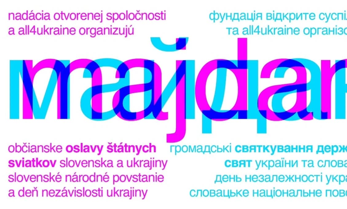 Majdan v Bratislave? Aktivisti chcú oslavovať SNP spolu s Dňom nezávislosti Ukrajiny