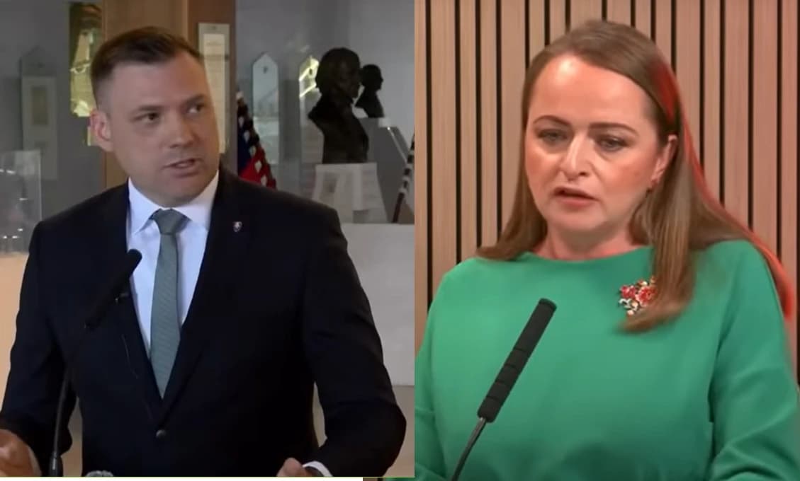 Na Tripartite to riadne iskrilo! Taraba Uhlerovej pripomenul, že asistovala pri najväčšom ožobračovaní Slovákov (VIDEO)