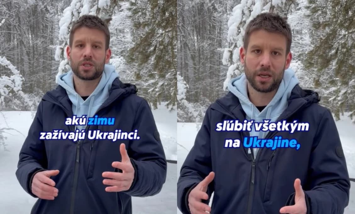 Šimečka zabudol na Slovákov? Sľubuje pomoc Ukrajine, doma padajú preferencie!