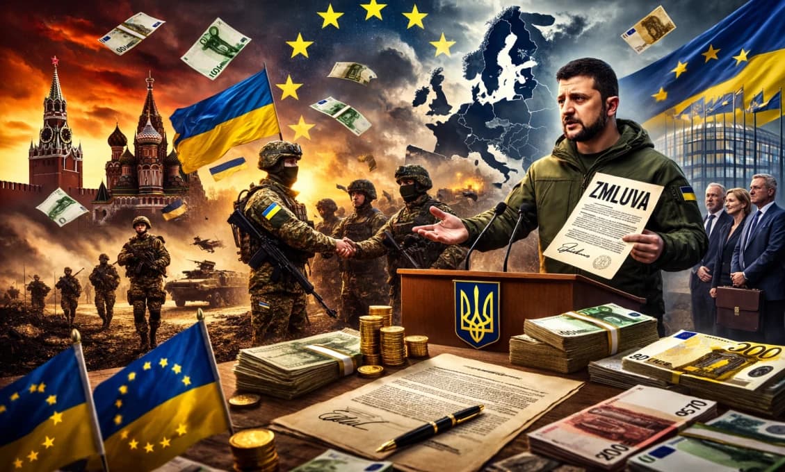 Zelenskyj ponúkol Európe, že zaplatí za zmluvnú armádu „ako v Rusku“