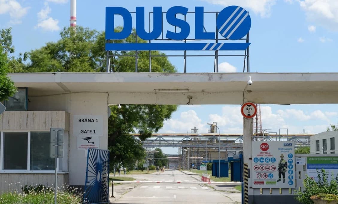 Duslo Šaľa obmedzuje časť výroby čpavku, dôvodom sú rastúce ceny plynu