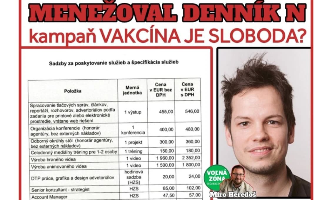 VRAJ VAKCÍNA JE SLOBODA! Manažoval dvojjediný Goda očkovaciu kampaň? - pýta sa Heredoš (VIDEO)