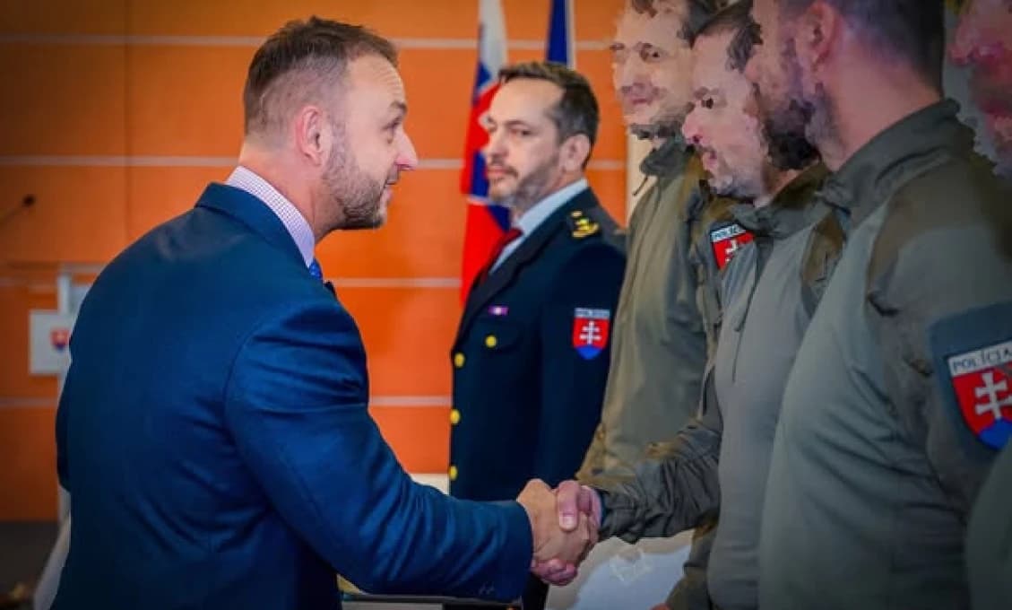 Minister vyznamenal elitných policajtov za úspešné vedenie protiteroristického združenia ATLAS