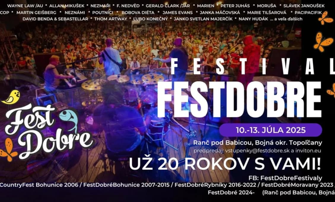 Na Ranči pod Babicou sa začal festival FestDobre pre milovníkov folku a country
