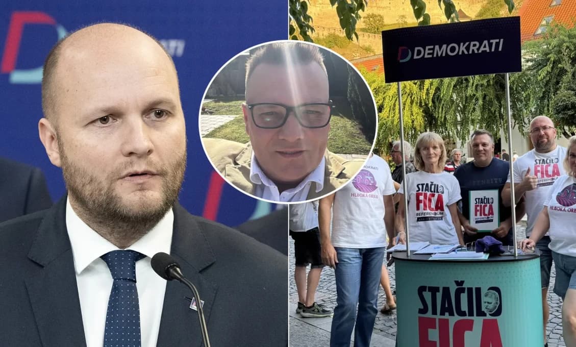 Napadli miestneho predsedu Demokratov! Kvasnica v rukách lekárov, Naď vytočený do biela
