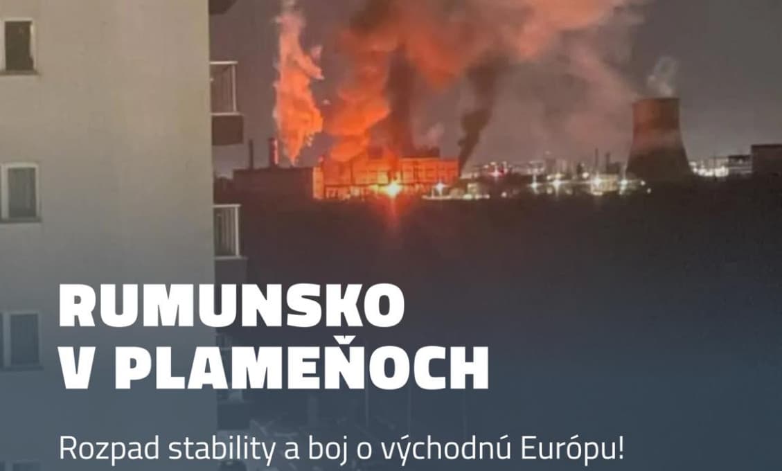 Osvald z PNP: Rumunsko v plameňoch. Nechceme byť ďalší v poradí