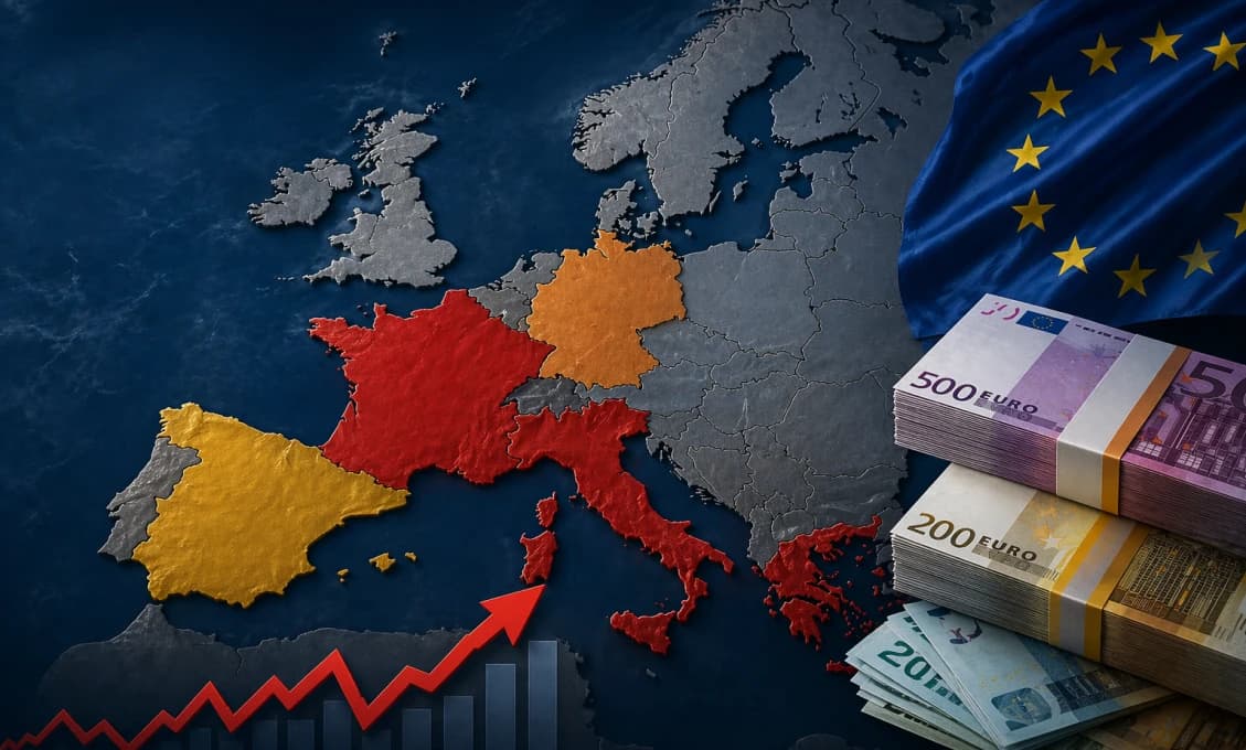 Verejný dlh Talianska prekročil hranicu 3 biliónov eur. Ako je na tom Slovensko?
