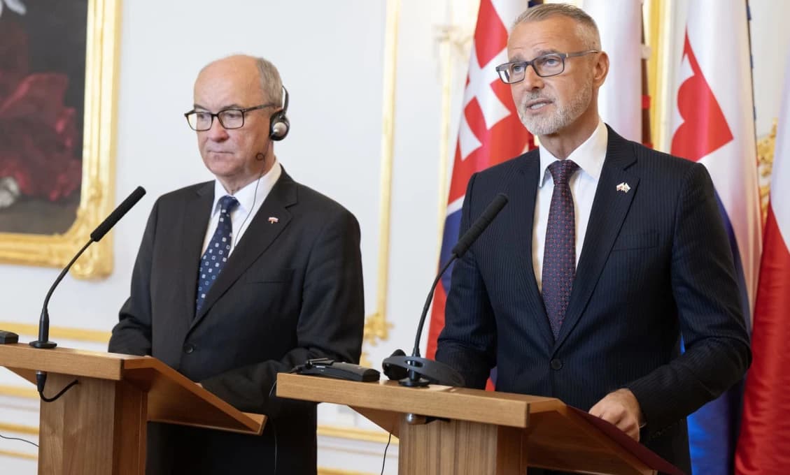 R. Raši s predsedom poľského Sejmu: V4 by mala ťahať za jeden povraz, spoločnou témou je aj obnova Ukrajiny (VIDEO)