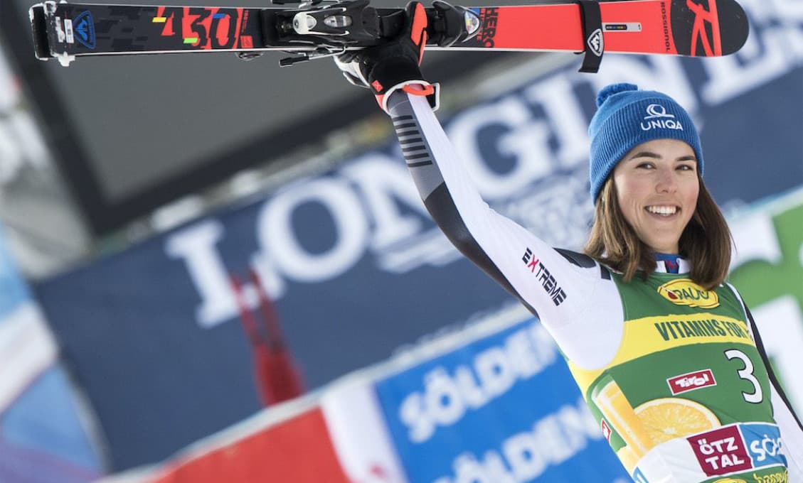 Vlhová opäť najrýchlejšia v 1.kole, tentoraz spoločne s Gisinovou